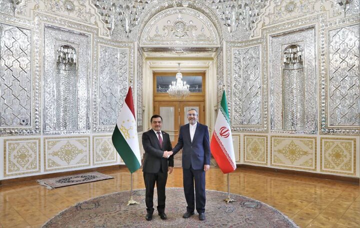 İran Dışişleri Bakan Yardımcısı Tacik mevkidaşı ile görüştü