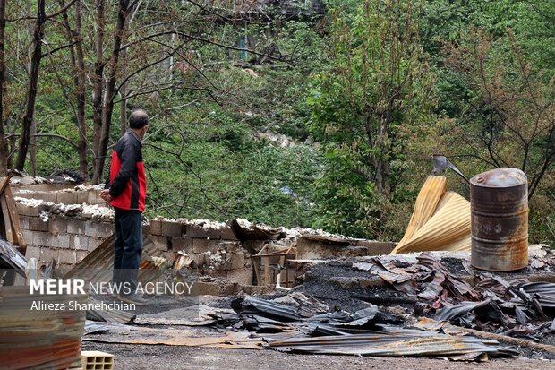 روایتی از جدال یک هفتهای «یاس و امید» در دهکده چوبی سوخته شفت