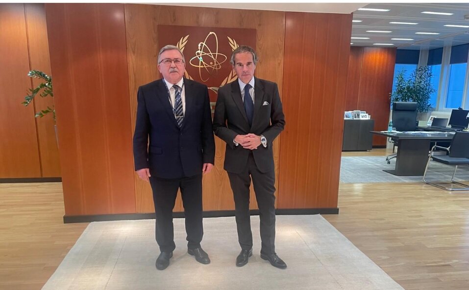 دیدار «اولیانوف» با مدیرکل آژانس بین‌المللی انرژی اتمی با موضوع ایران