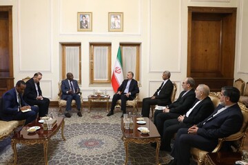 سفير كنيا في طهران يلتقي وزير الخارجية