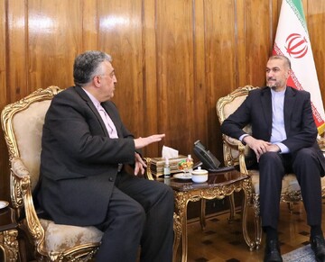 سفير إيران لدى بيلاروسيا يلتقي أمير عبداللهيان