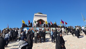 رونمایی از پوستر افتتاحیه راهیان‌نور غرب و شمال‌غرب در بازی‌دراز