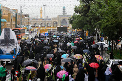 حرم مطهر امام رضا(ع) در شب میلاد جوادالائمه (ع) گل‌باران می‌شود