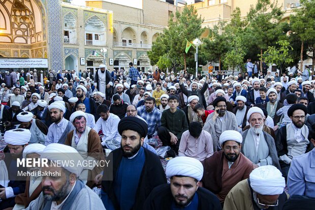 
Raeisi's meeting clergymen in holy city of Qom