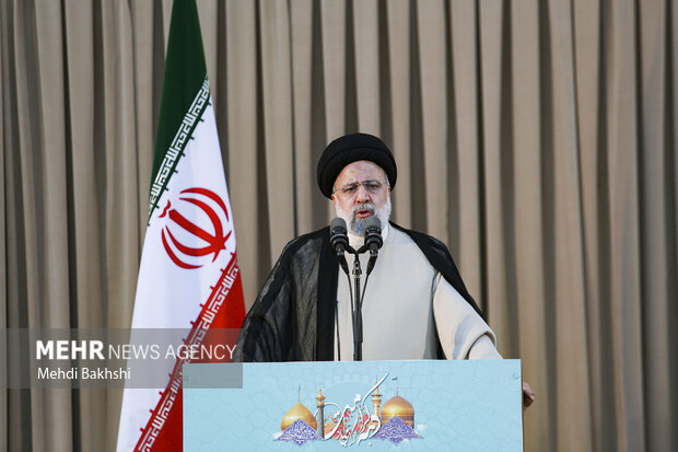 
Raeisi's meeting clergymen in holy city of Qom