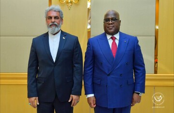 سفیر ایران در کنگو استوارنامه خود را به رییس جمهور این کشور تحویل داد