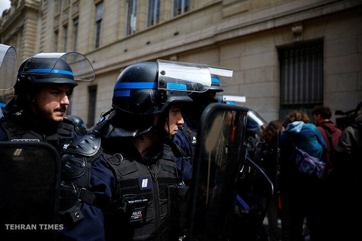 Student protesters disrupt Paris’s Sorbonne University over Gaza war