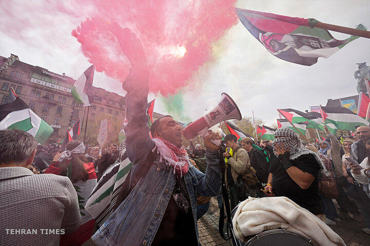 Thousands march in Sweden’s Malmo against Israel’s Eurovision participation