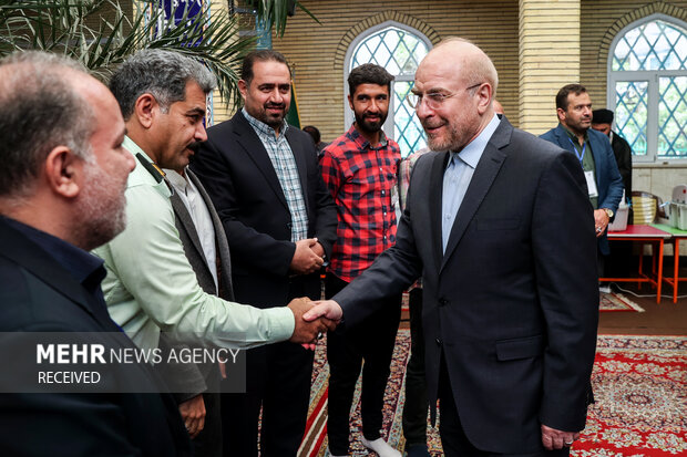 حضور رئیس مجلس شورای اسلامی در دور دوم انتخابات مجلس شورای اسلامی