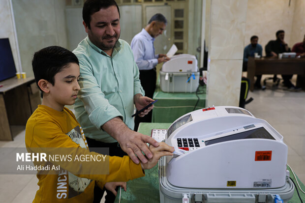انتخابات مرحله دوم مجلس شورای اسلامی در مسجد النبی (ص) نارمک