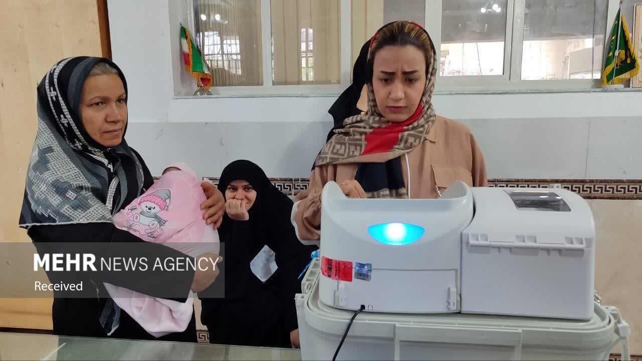 حضور پرشور کرمانشاهیان در دور دوم انتخابات گرمابخش اردیبهشت بهاری