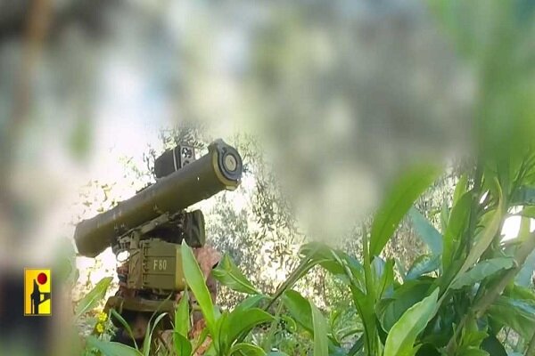 هدف قرار گرفتن پایگاه جاسوسی اسرائیل با سلاح مناسب حزب الله