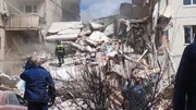 Apartment bloc collapsed in Russia Belgorod in Ukraine strike