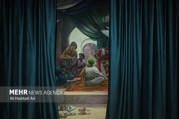 رونمایی از تازه‌ترین تابلوی نقاشی حسن روح‌الامین