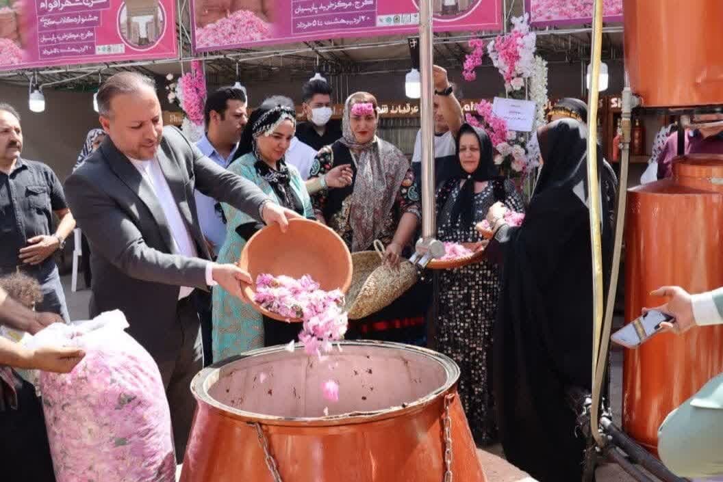 جشنواره گلابگیری در کرج تا ۵ خرداد برپا است