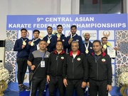 کاراته‌کا همدانی در مسابقات قهرمانی آسیا طلایی شد