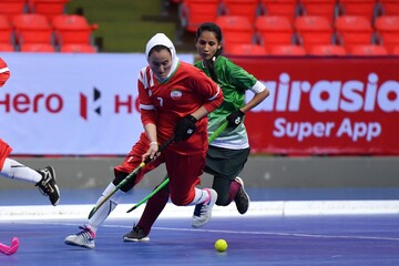 Iran's women's indoor hockey