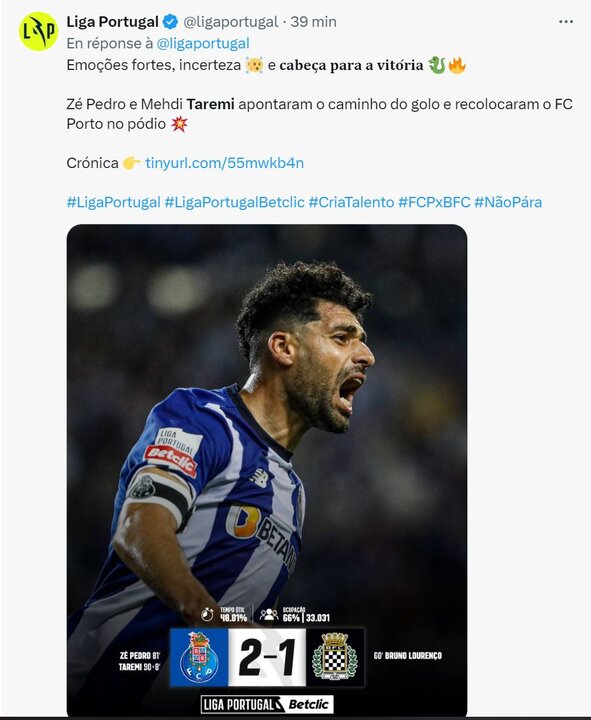 گل و اشکهای مهدی طارمی سوژه رسانههای پرتغالی شد/ شاعرانه بود!