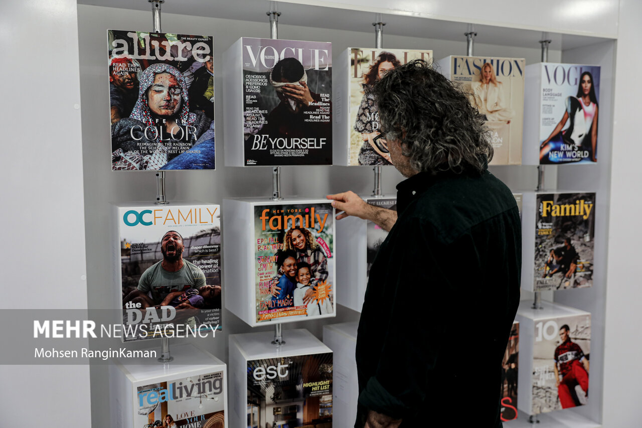 حالوهوای غزه روی جلد مجلات خارجی رفت/از آنجلینا جولی تا هبه زقوت