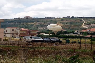 Hezbollah downs Israeli spy balloon in Adamit