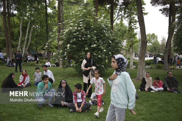 Commemorating Ferdowsi at his tomb
