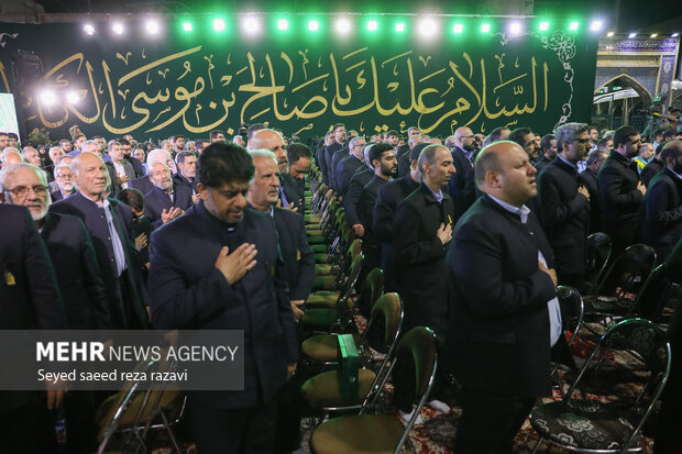 مراسم بزرگداشت حضرت صالح ابن‌موسی الکاظم(ع)