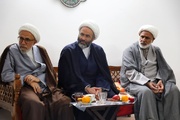 جمعی از مسئولان سازمان تبلیغات اسلامی با خانواده شهیدان کشوری دیدار کردند