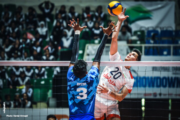 Iran suffer second loss at CAVA Nation’s Volleyball League