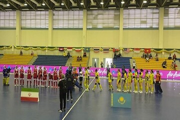 Iran lose to Kazakhstan at 2024 Women's Indoor Hockey Asia Cup