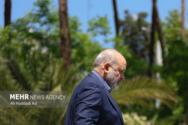 احمد وحیدی وزیر کشور در حاشیه جلسه هیات دولت
