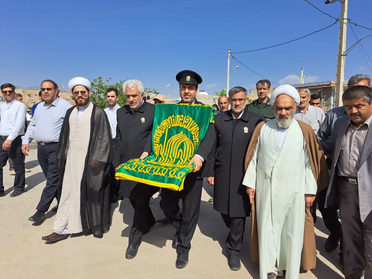 حضور خادمان رضوی در روستای قهساره اردستان