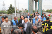 İran İçişleri Bakanı Vahidi sel bölgesinde