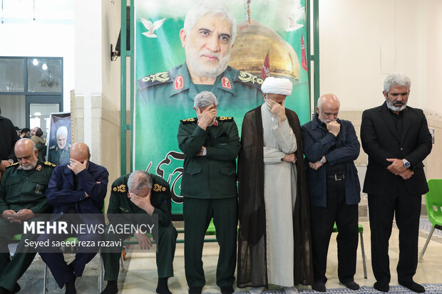 مراسم چهلمین روز شهادت سرلشگر محمدهادی حاجی رحیمی