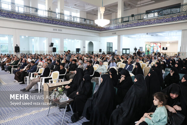 مراسم چهلمین روز شهادت سرلشگر محمدهادی حاجی رحیمی