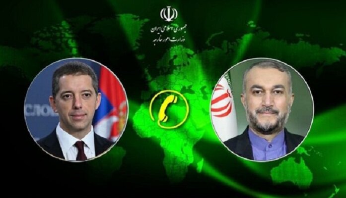 İran ve Sırbistan dışişleri bakanları telefonda görüştü
