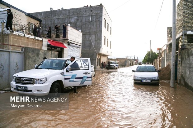 
Flood in Bojnurd