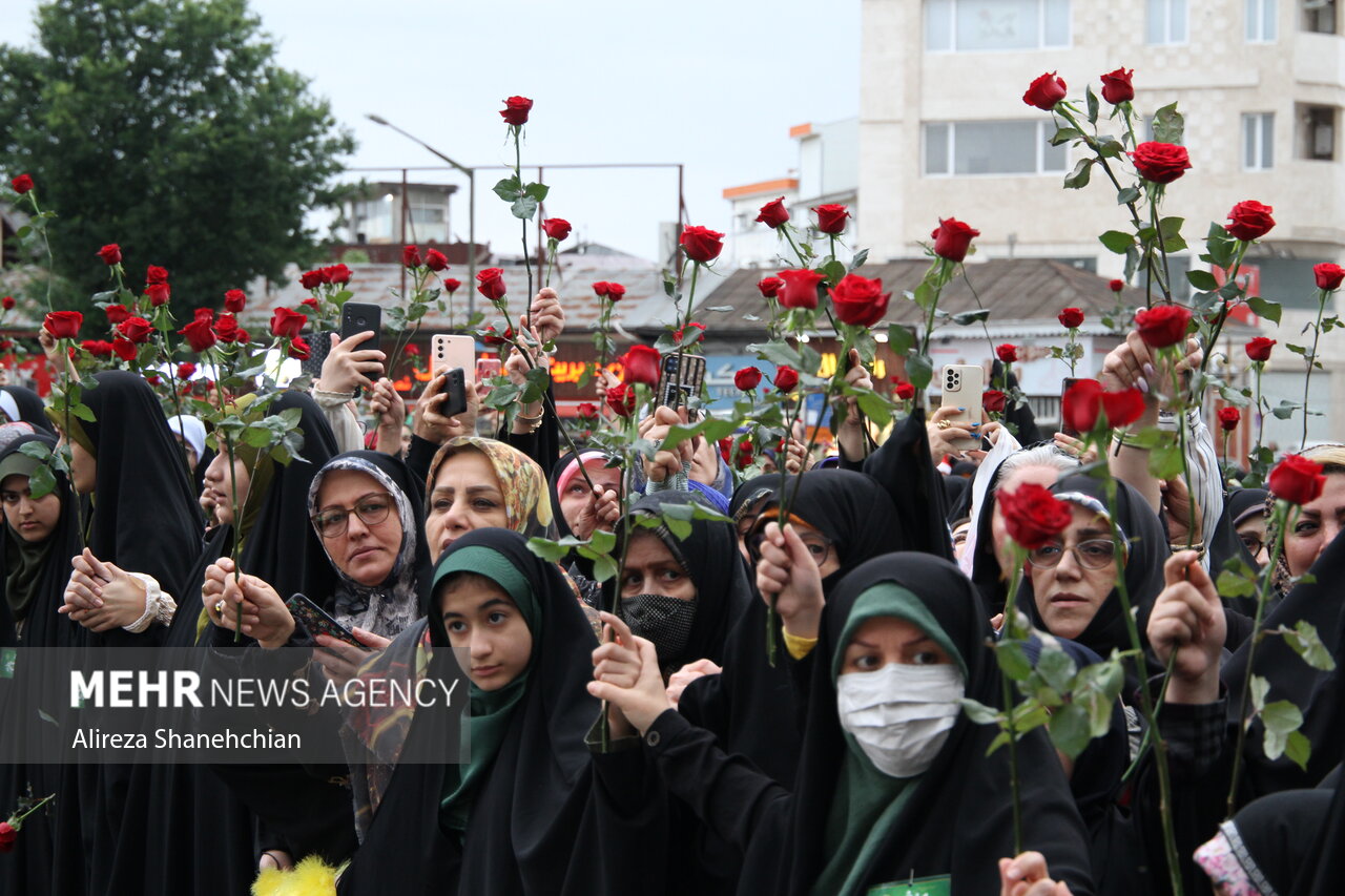 پیچیدن شمیم عطر رضوی در رشت/ اینجا همه امام رضایی اند پیچیدن شمیم عطر رضوی در رشت/ اینجا همه امام رضایی اند