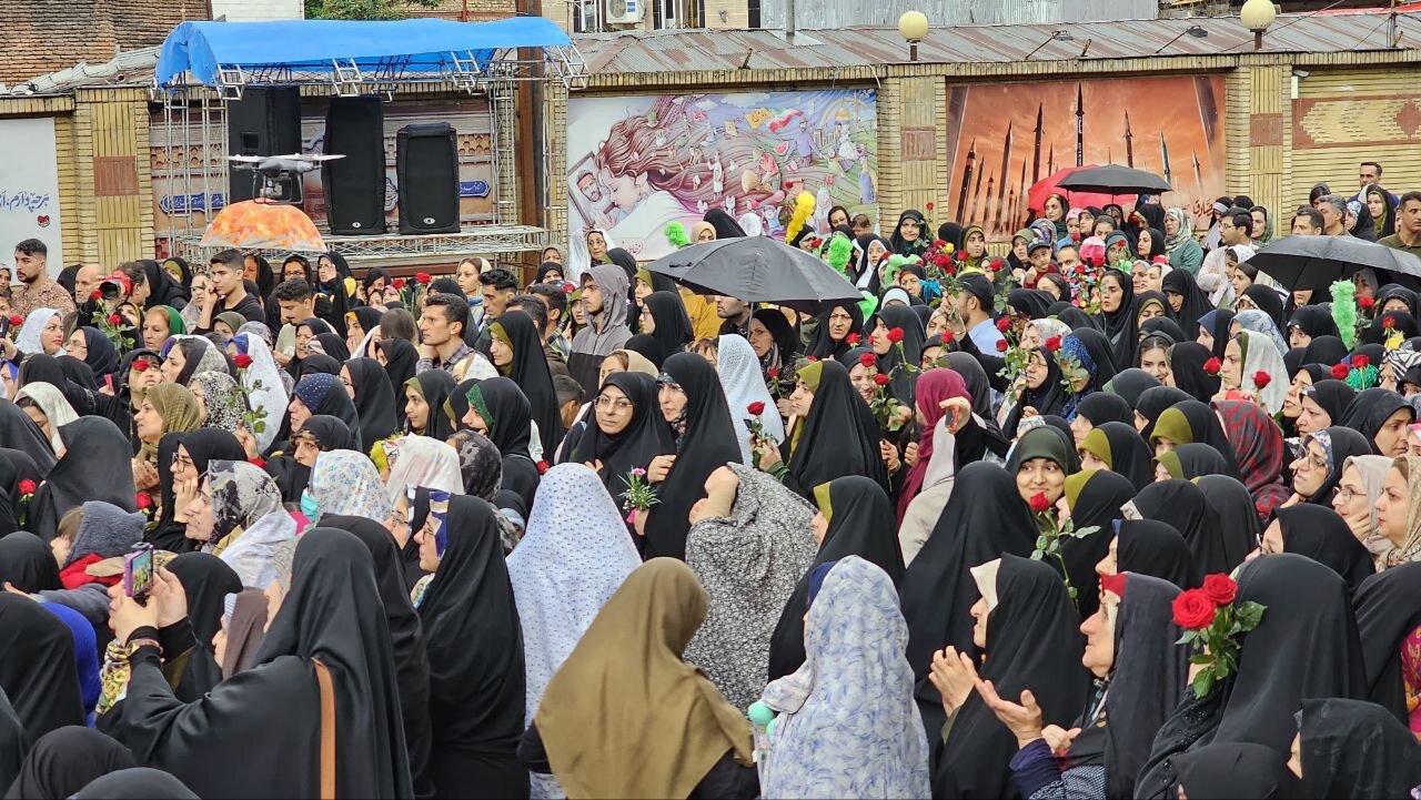 استقبال کم نظیر رشتوندان از خدام رضوی استقبال کم نظیر رشتوندان از خدام رضوی