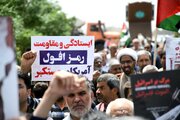 راهپیمایی محکومیت جنایات رژیم کودک‌کش صهیونیستی در کرمانشاه