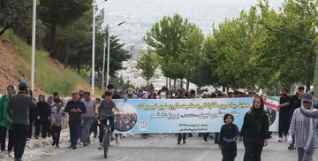 برگزاری همایش پیاده‌روی «دختر قوی، مادرقوی و ایران قوی» در سنندج