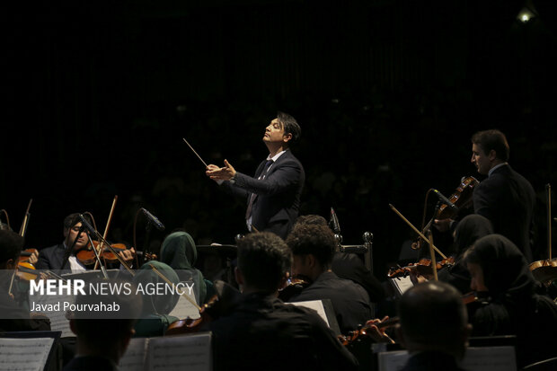 اجرای مشترک ارکستر سمفونیک کشور تاجیکستان و فارس
