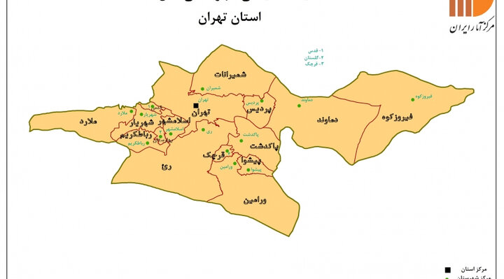صفر تا ۱۰۰ تشکیل استان تهران شرقی و غربی