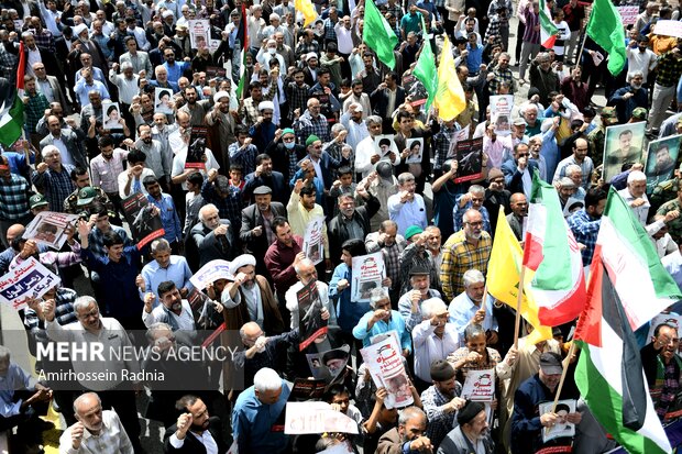 راهپیمایی جمعه های خشم در بیرجند