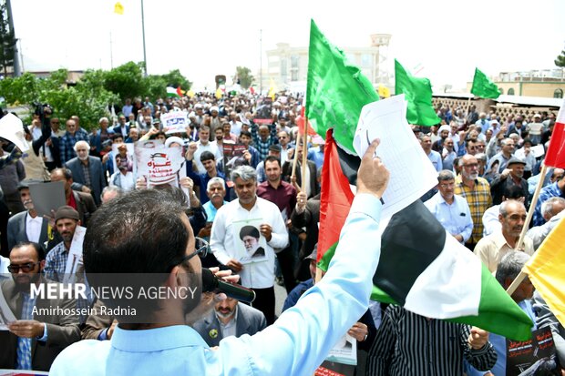 راهپیمایی جمعه های خشم در بیرجند