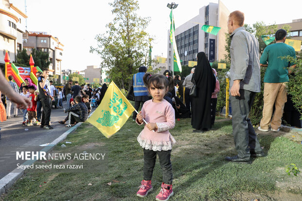 جشن بزرگ امام رضایی‌ها در تهران