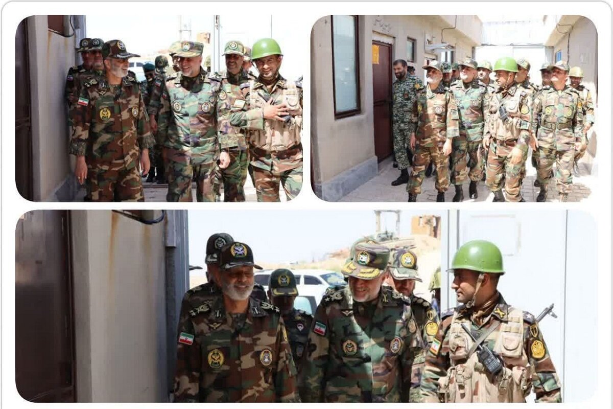 فرمانده کل ارتش از پادگان ابوذر بازدید کرد
