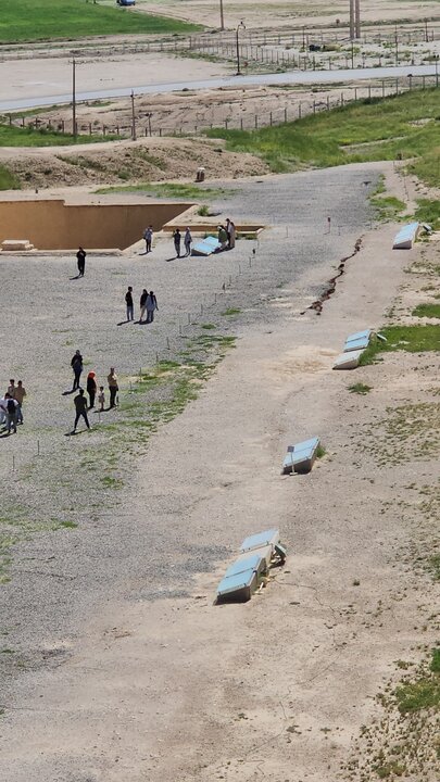 بارانی که بلای جان نقش رستم شد/ احتمال پرتاب سنگهای بزرگتر