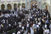 مردم مازندران برای سلامتی رییس جمهور دست به دعا شدند