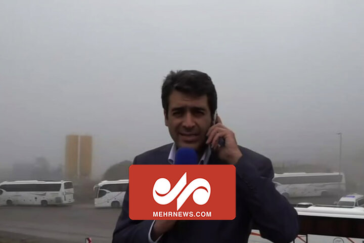 تصاویر هوای نامساعد ورزقان؛ منطقه حادثه بالگرد رییس جمهور تصاویر هوای نامساعد ورزقان؛ منطقه حادثه بالگرد رییس جمهور