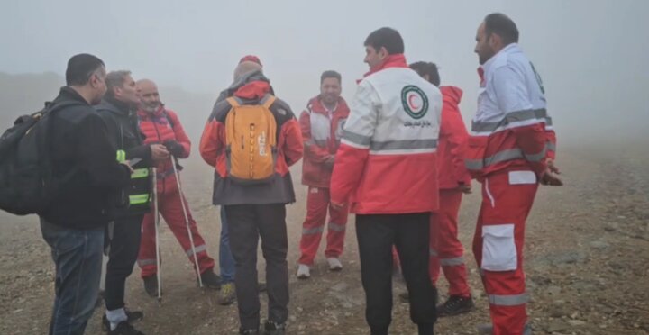 تیم های امدادی و درمانی به محل حادثه اعزام شدند/ وضعیت بد جوی هوا